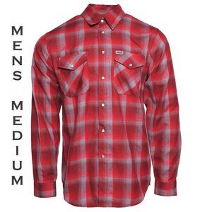 DIXXON FLANNEL x SWITCH SUSPENSION - GAME OVER Flannel Shirt - Men's Medium